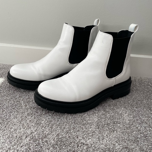 Steve Madden Billiee boots white - Picture 1 of 15